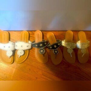 Jack Rodgers look alike.  3 pair size 6-7